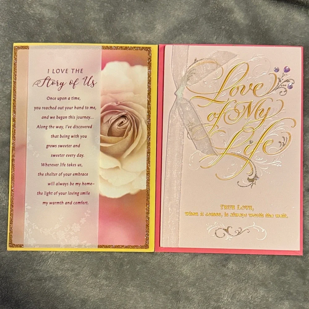 🌻 Bundle of 2 Hallmark Happy Birthday From Significant Other Cards